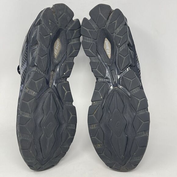 ASICS Gel-Quantum 360 VII Sneakers Mens 11 Black Blue Running Walking Shoes - Picture 14 of 16